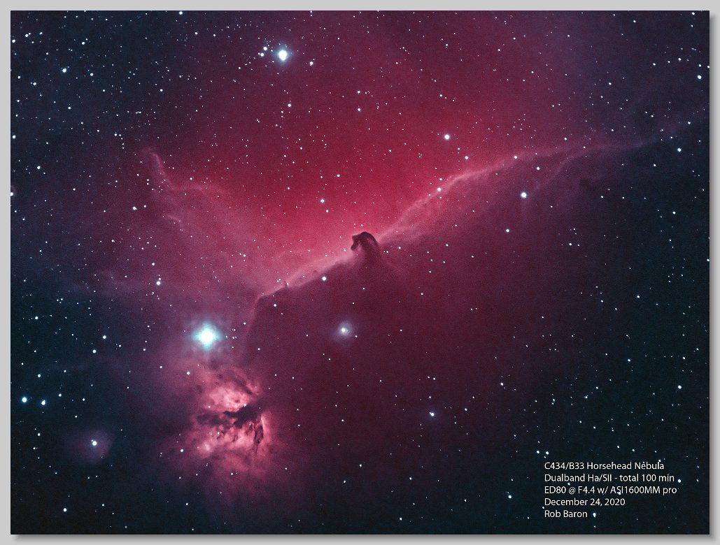 Horsehead Nebula - Dec 2020