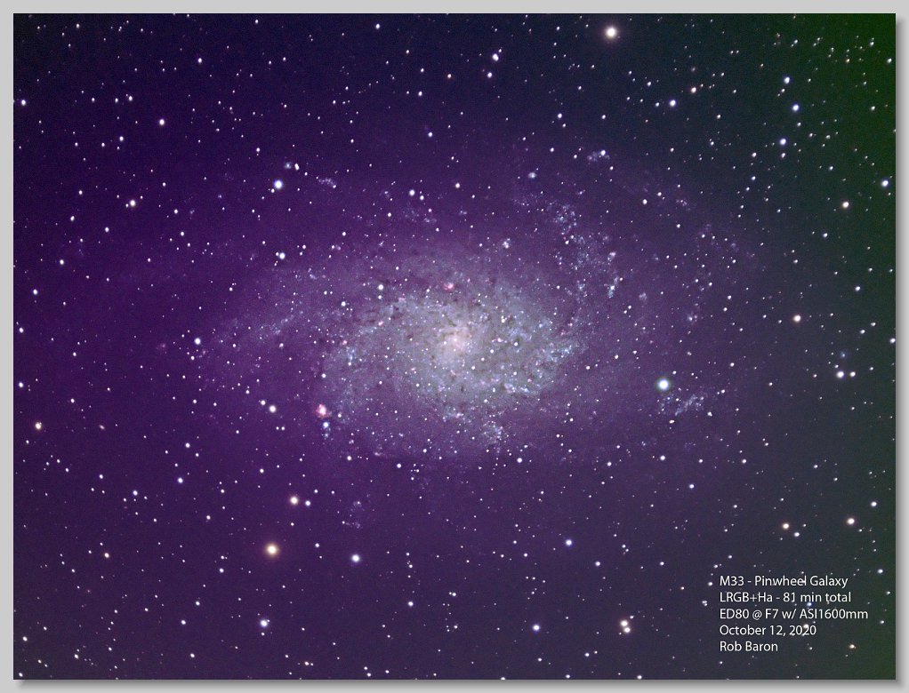 M33 Pinwheel - Oct 2020