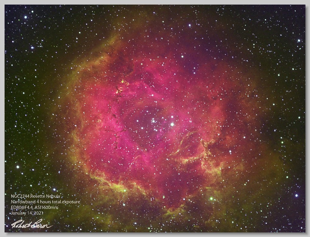 Rosette Nebula - Jan 2021